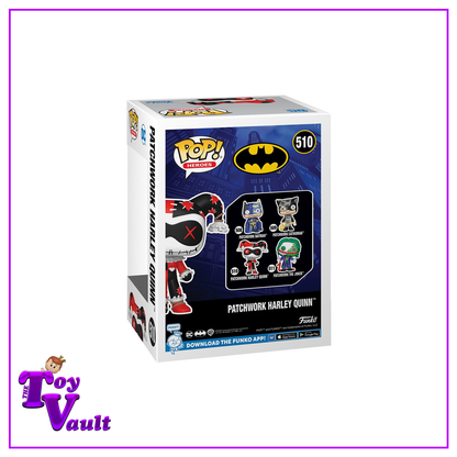 Funko Pop! DC Heroes Batman - Harley Quinn (Patchwork) #510 Preorder