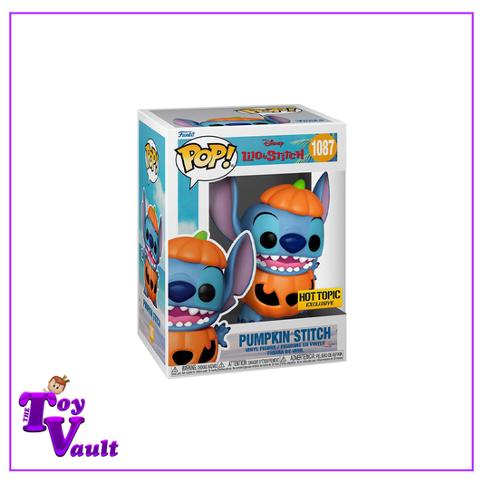 Funko Pop! Disney Lilo and Stitch - Pumpkin Stitch #1087 Hot Topic Exclusive