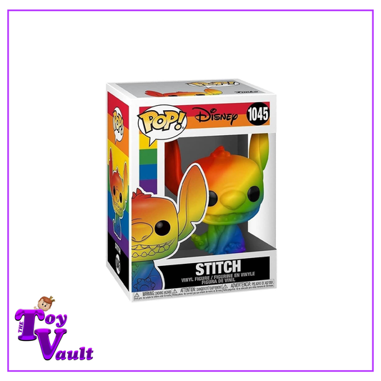 Funko Pop! Disney Lilo and Stitch - Smiling Seated Stitch #1045 (Rainbow)