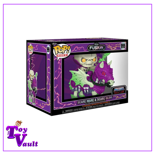 Funko Fusion Pop! Television Masters of the Universe - Scare Glow and Scare Mare #999 (Ride) with Digital Token Preorder