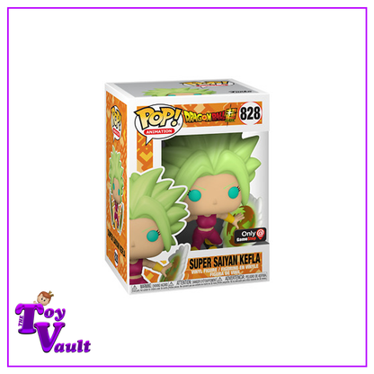 Funko Pop! Animation Dragon Ball Z - Super Saiyan Kefla #828 GameStop Exclusive