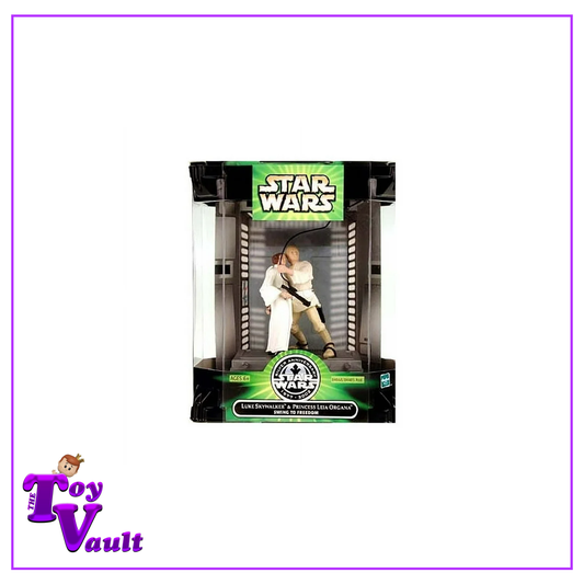 Hasbro Star Wars Silver Anniversary - Luke Skywalker and Princess Leia Organa (Swing to Freedom) Action Figures