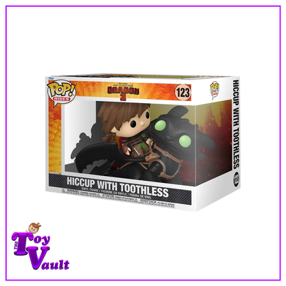 Funko Pop! Movies How to Train Your Dragon 2 - Hiccup with Toothless #123 (Deluxe Ride) Preorder