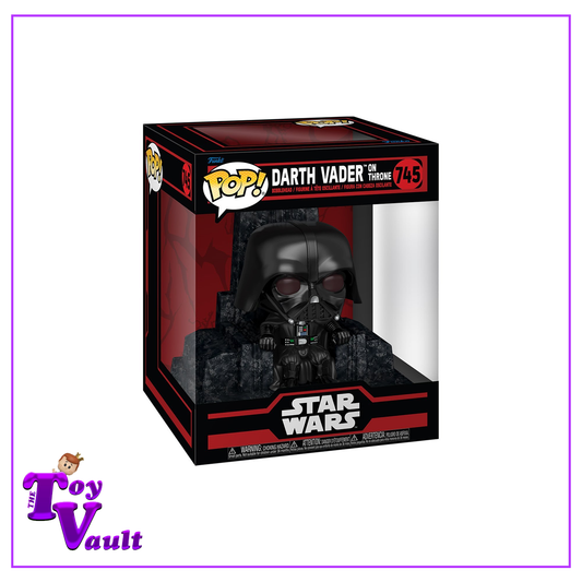Funko Pop! Star Wars The Dark Side - Darth Vader on Throne #745 (Deluxe) Preorder