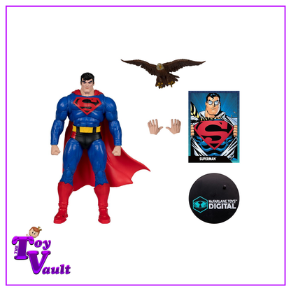 McFarlane Toys DC Direct DC Heroes Justice League Superman Our Worlds at War 7-Inch Scale Wave 2 Action Figure with McFarlane Toys Digital Collectible Preorder